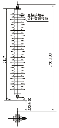 HY5CX-110kVϵбbߴ