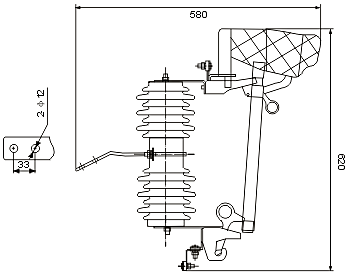 PRWG1-10kVϵеʽ۔bߴ