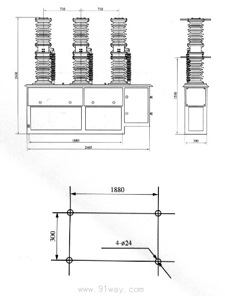 ZW7-40.5ϵБ߉Ք·γߴD2